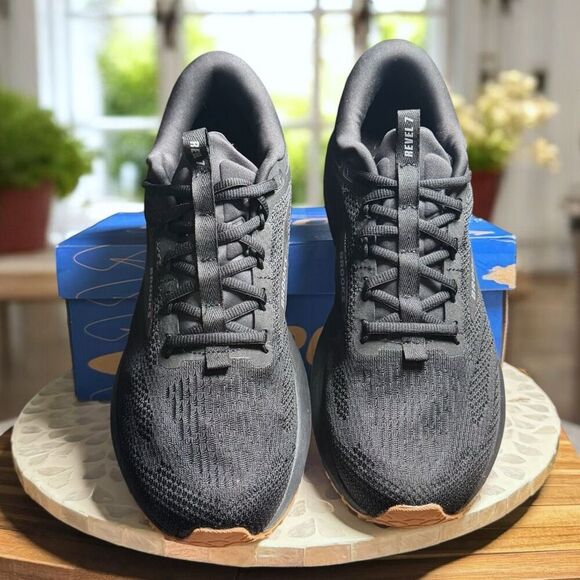 Brooks Revel 7 Supportive Running Shoes Men’s Size 11.5 EU 45.5 Black/Gum Sole N - Picture 11 of 14